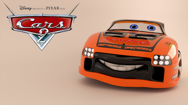 Free 3D Model From Pixar's Cars 2