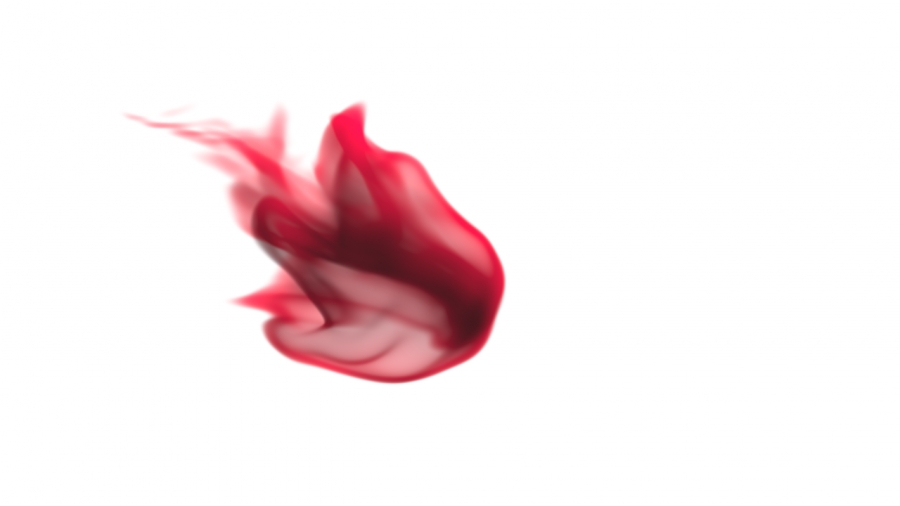 A cool looking Inkdrop in Blender