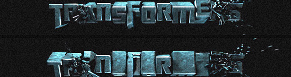 Transformer Titles in Cinema 4D