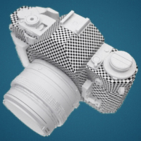 Model a High Poly Canon A1 Camera in Modo – Day 4