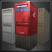 Create a Realistic Looking Mailbox using 3ds Max and UV Layout – Day 2