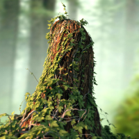 Create an Ivy Covered Tree Stump with 3ds Max, Ivy Gen, and VRay
