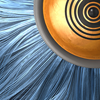 Create an Absract Furry Eye Scene using Cinema 4D