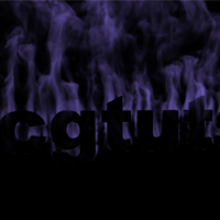 Create a Cool Smoking Text Effect using Fluid Mapping with Particle Flow
