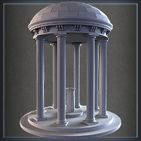 Model a High Rez Domed Fountain Structure in 3ds Max