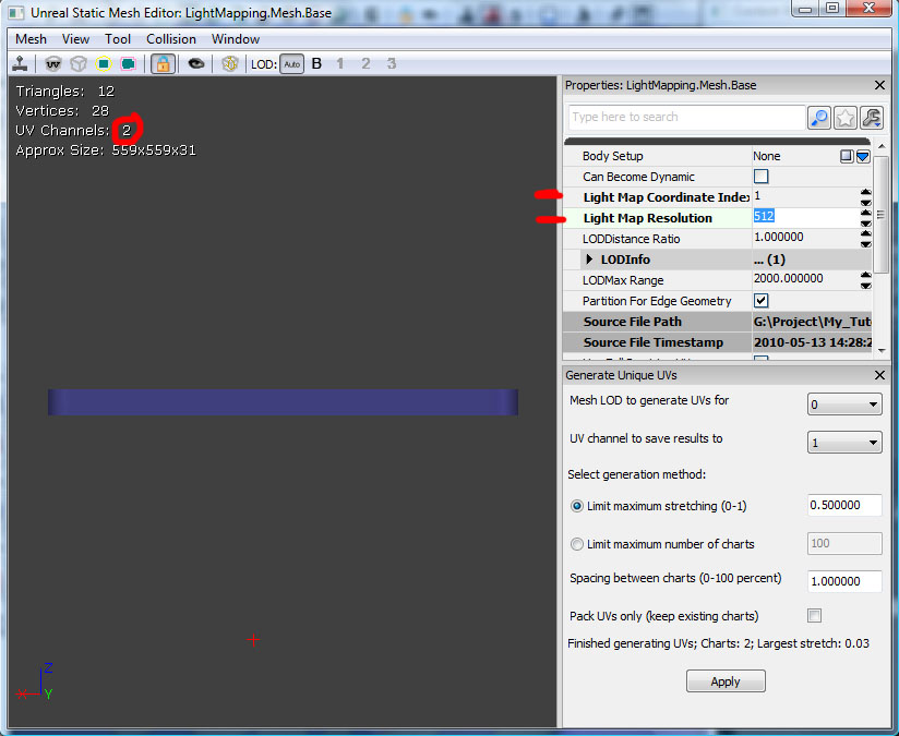 UDK Lightmapping 10