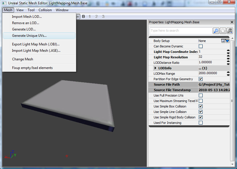 UDK Lightmapping 8