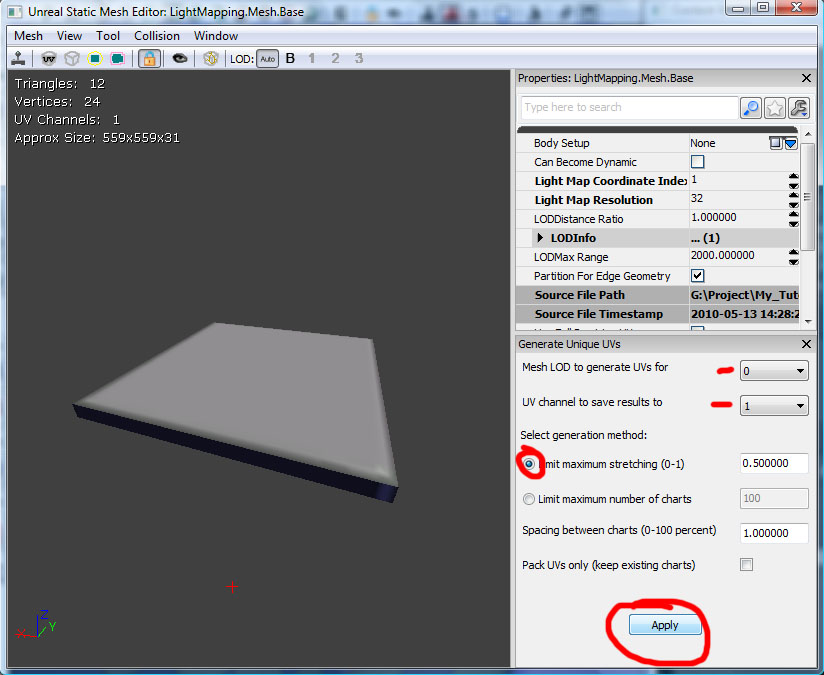 UDK Lightmapping 9