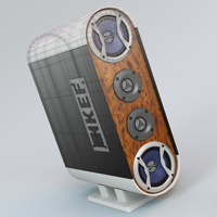 Model and Render a KEF Speaker using Modo – Day 2