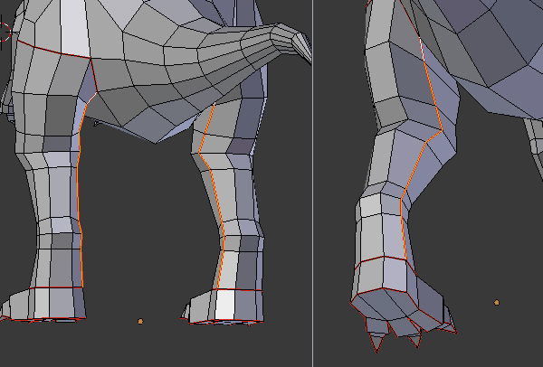 Modeling, UVmapping And Texturing A Low Poly T-Rex In Blender