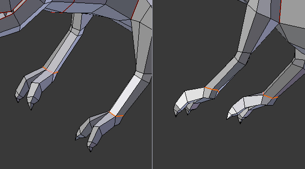 Modeling, UVmapping And Texturing A Low Poly T-Rex In Blender