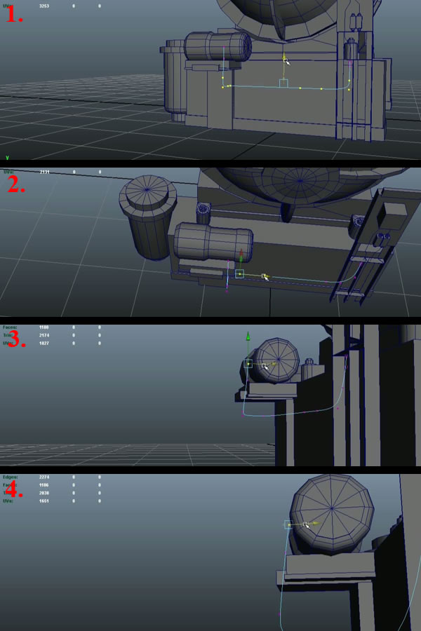 Modeling A Next Gen Video Game Boiler In Maya