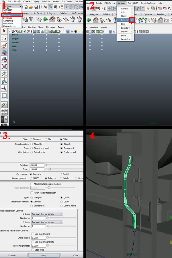 Modeling A Next Gen Video Game Boiler In Maya