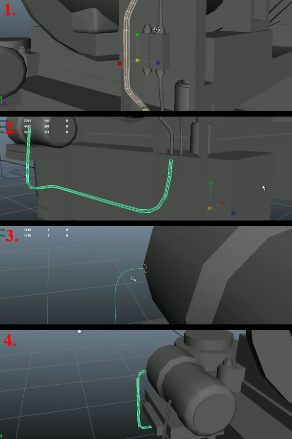 Modeling A Next Gen Video Game Boiler In Maya
