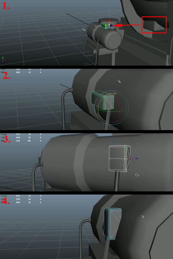 Modeling A Next Gen Video Game Boiler In Maya