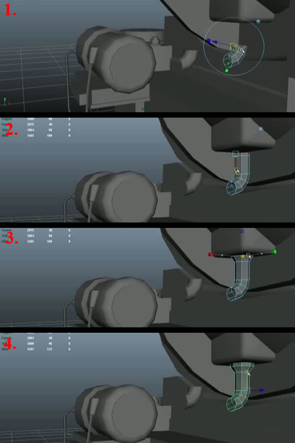 Modeling A Next Gen Video Game Boiler In Maya