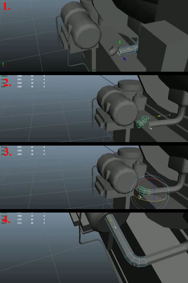 Modeling A Next Gen Video Game Boiler In Maya