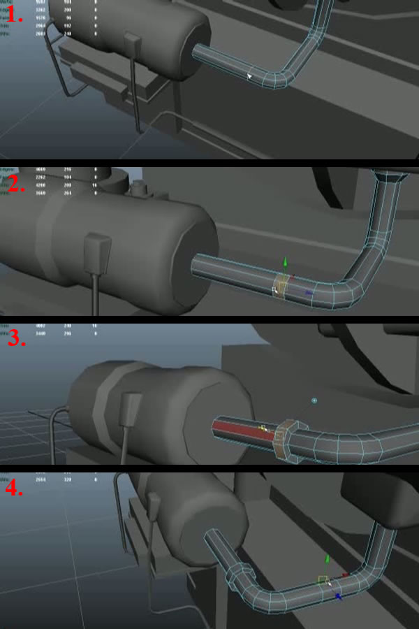 Modeling A Next Gen Video Game Boiler In Maya