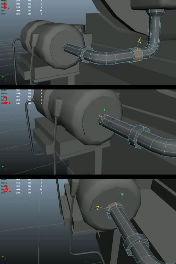 Modeling A Next Gen Video Game Boiler In Maya