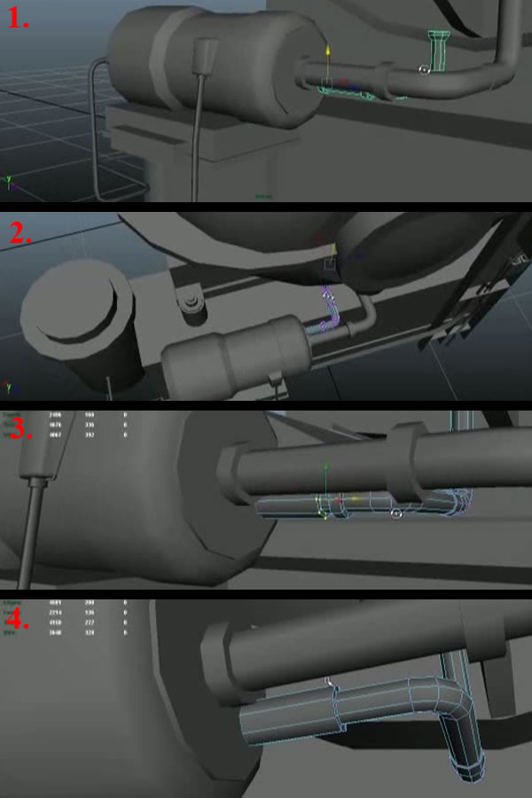 Modeling A Next Gen Video Game Boiler In Maya