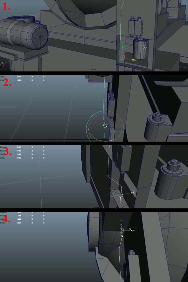 Modeling A Next Gen Video Game Boiler In Maya