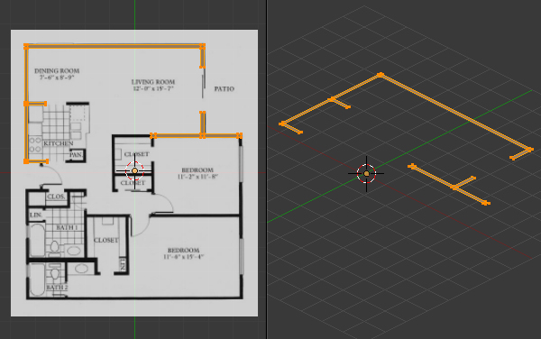 Free Blender Tutorial Create A 3D Floor Plan From An Architectural Schematic