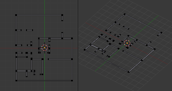 Free Blender Tutorial Create A 3D Floor Plan From An Architectural Schematic