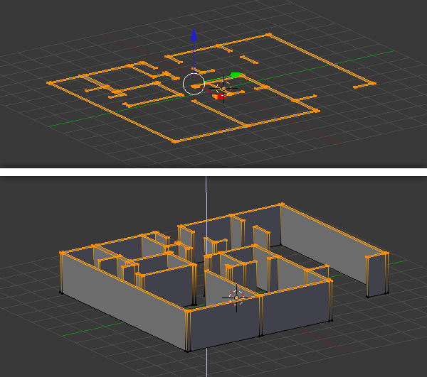 Free Blender Tutorial Create A 3D Floor Plan From An Architectural Schematic