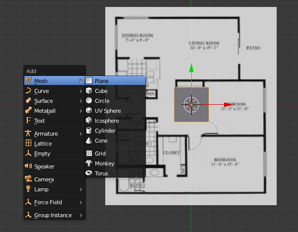 Free Blender Tutorial Create A 3D Floor Plan From An Architectural Schematic