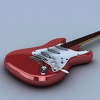 Rendering A Realistic Guitar In Maya Using VRay