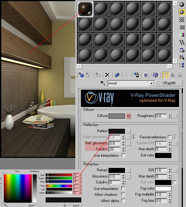 Rss Achieving Realistic Results With 3ds Max V Ray An Interior Lighting And Rendering Overview