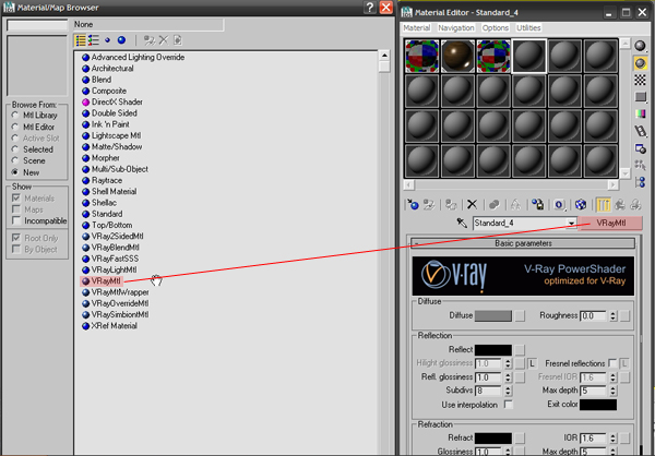 vray settings material gloss