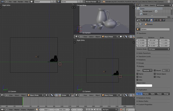 Realistic rendering with Blender using the Cycles engine