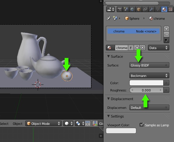 Realistic rendering with Blender using the Cycles engine