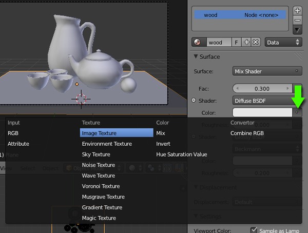 Realistic rendering with Blender using the Cycles engine
