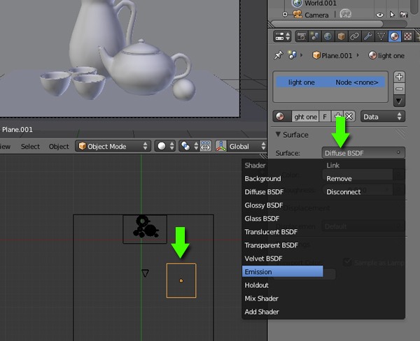 Realistic rendering with Blender using the Cycles engine