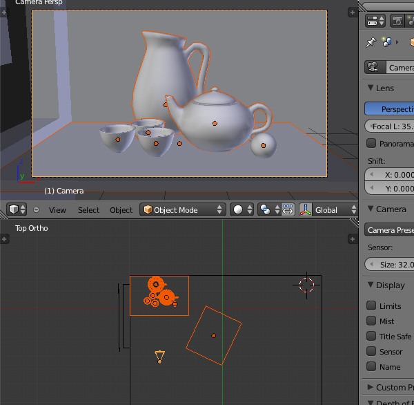 Realistic rendering with Blender using the Cycles engine