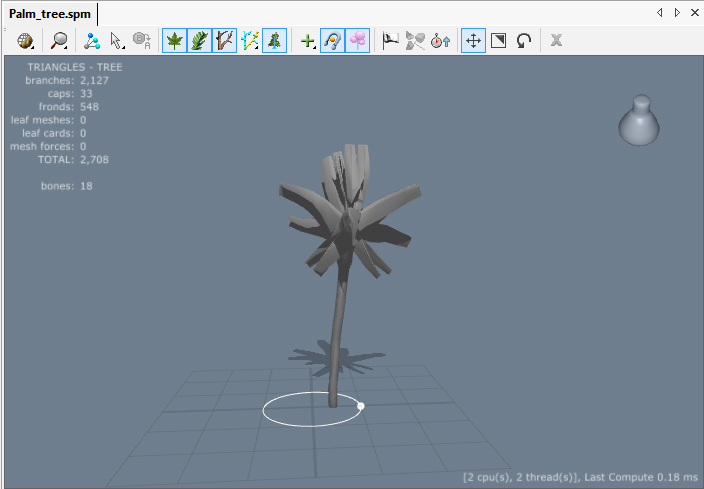 Workflow of Speedtree to UDK: Creating A Palm Tree In Speedtree And Importing It Into UDK