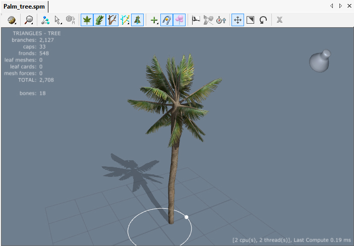 Workflow of Speedtree to UDK: Creating A Palm Tree In Speedtree And Importing It Into UDK