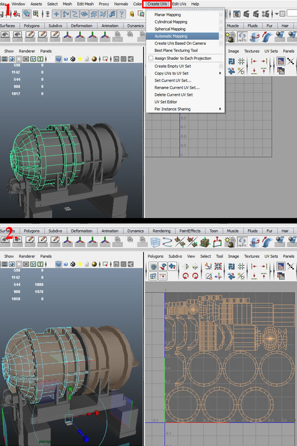Creating A Next-Gen Boiler Model Using Maya