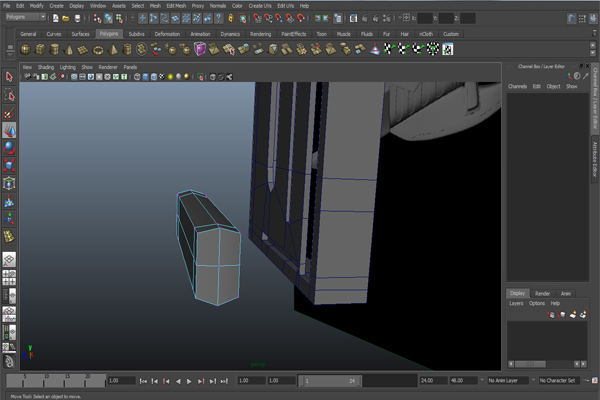 Free Tutorial Modeling A Futuristic Weapon In Autodesk Maya