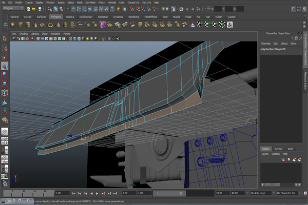 Free Tutorial Modeling A Futuristic Weapon In Autodesk Maya