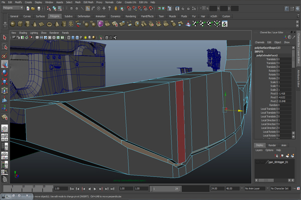 Free Tutorial Modeling A Futuristic Weapon In Autodesk Maya