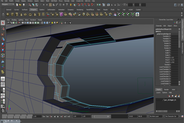 Free Tutorial Modeling A Futuristic Weapon In Autodesk Maya