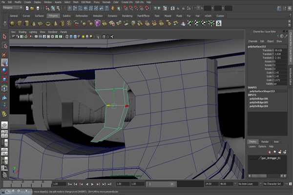Free Tutorial Modeling A Futuristic Weapon In Autodesk Maya