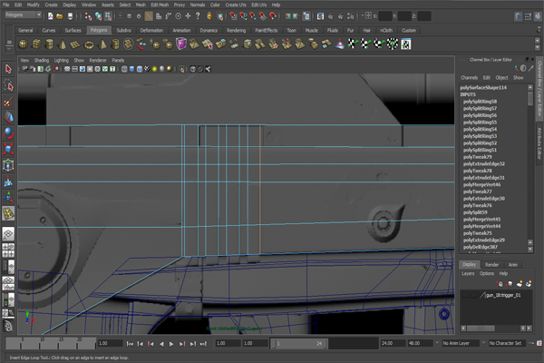 Cgtuts Free Tutorial Modeling A Futuristic Weapon In Autodesk Maya