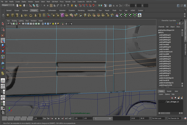Cgtuts Free Tutorial Modeling A Futuristic Weapon In Autodesk Maya