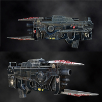 Creating A Futuristic Weapon In Maya – Texturing