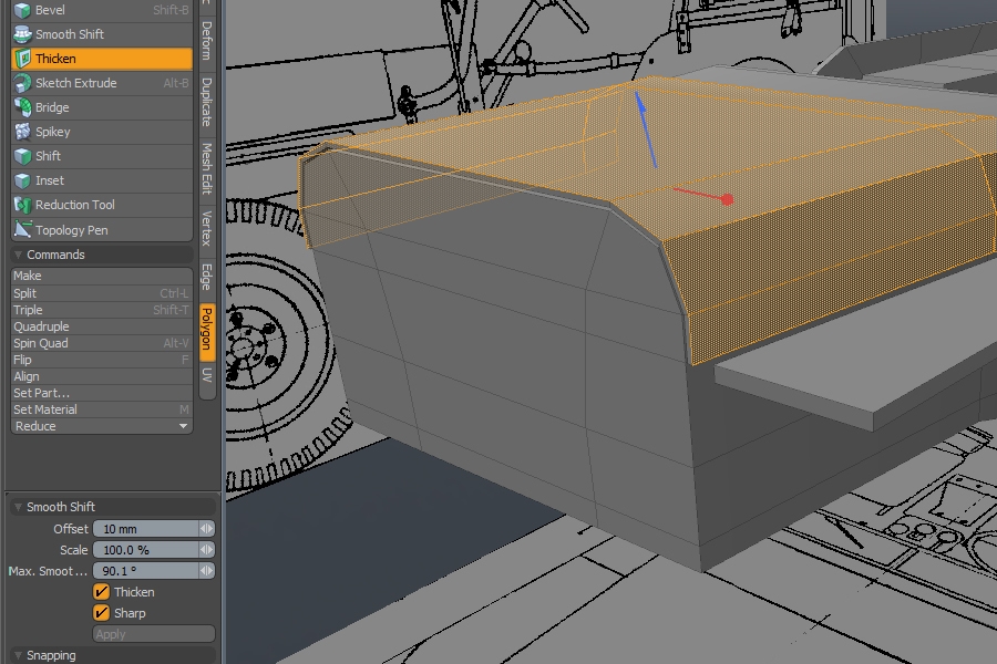 Free Luxology Modo Tutorial - Modeling a High Poly World War II Willys Jeep