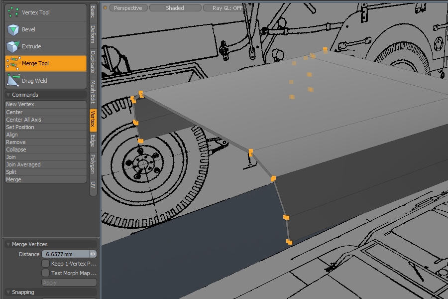 Free Luxology Modo Tutorial - Modeling a High Poly World War II Willys Jeep
